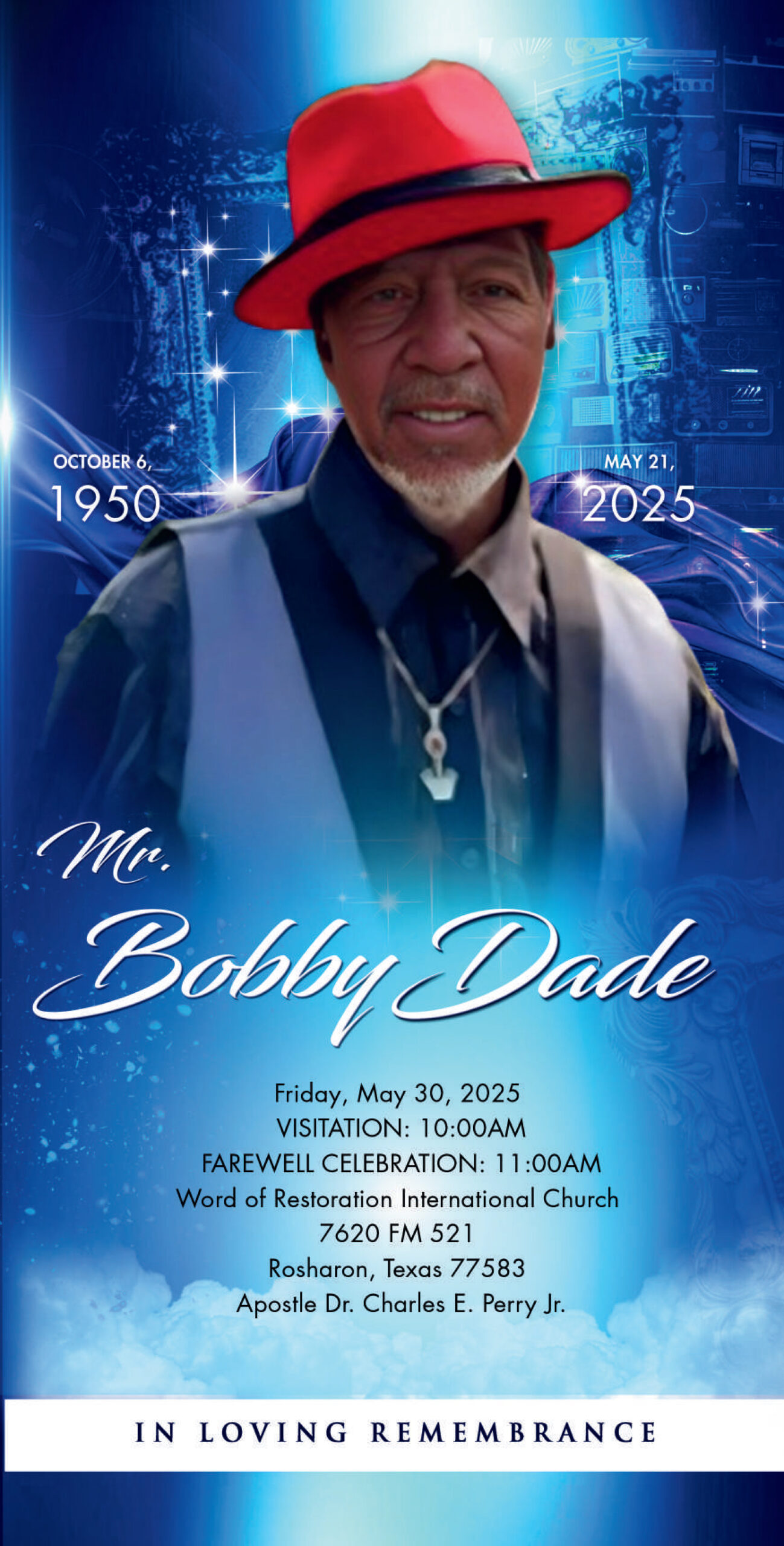 Bobby Joe Dade 1950 -2025