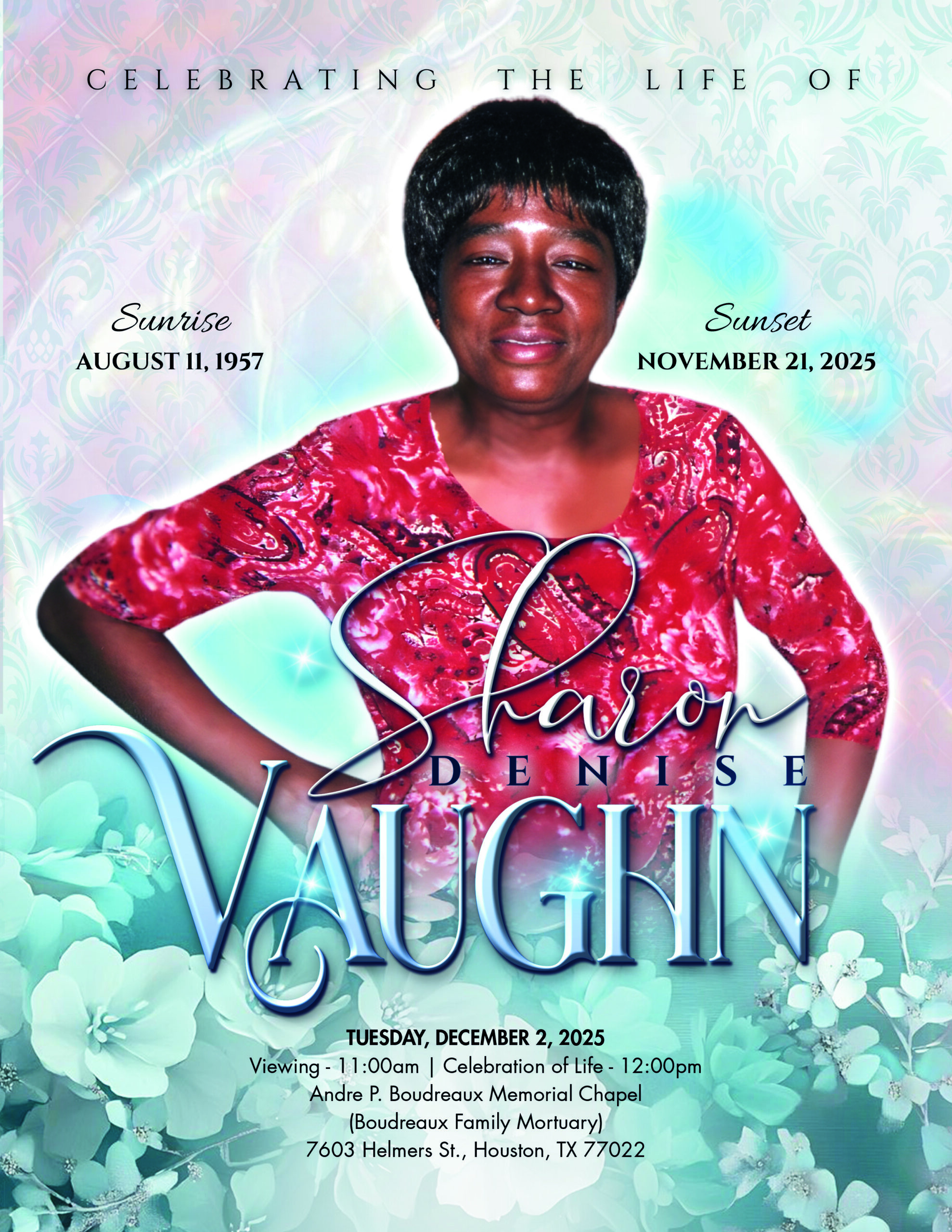 Sharon Denise Vaughn 1957-2025 Sharon Denise Vaughn 1957-2025