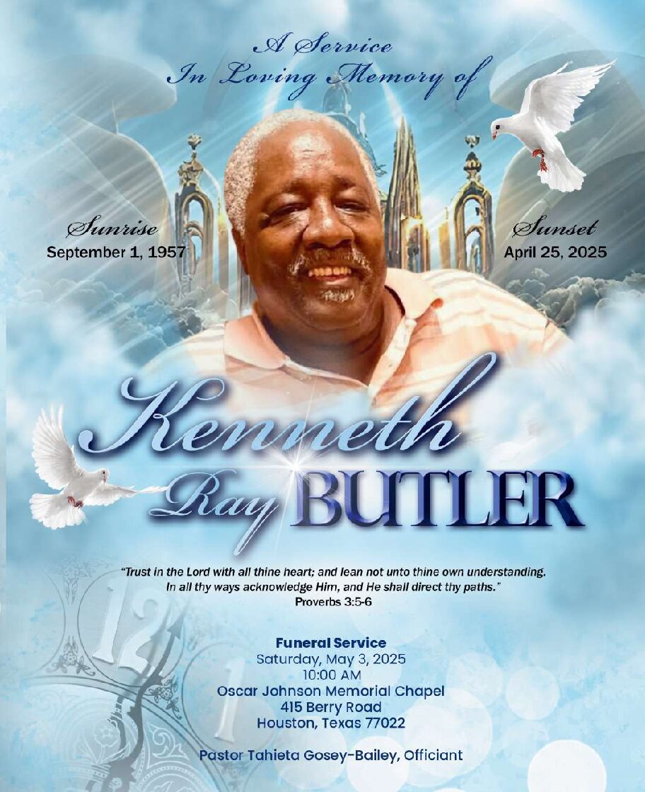 Kenneth Ray Butler 1957 – 2025
