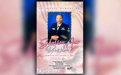Sharron Ann Bingham 1957-2021