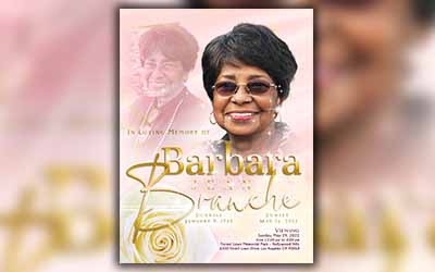 Barbara Branche 1942 – 2022