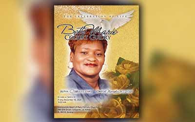 Betty Marie Colbert Guidry 1949 – 2021