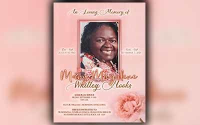 Mary Magalene Whittey Hooks 1943-2021