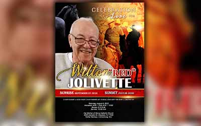 Wilton “Red” Jolivette 1934 – 2022