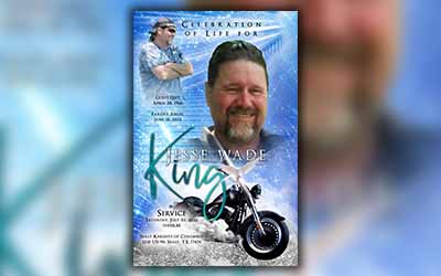 Jesse Wade King 1966 – 2022