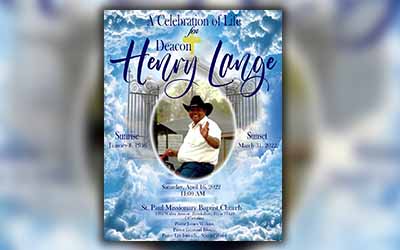 Henry Lange 1946 – 2022