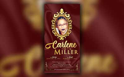 Carlene Yvette Miller 1977 – 2022