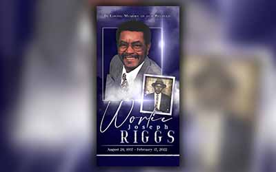 Wortie Joseph Riggs 1937-2022