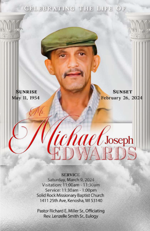 Michael Joseph Edwards 1954-2024