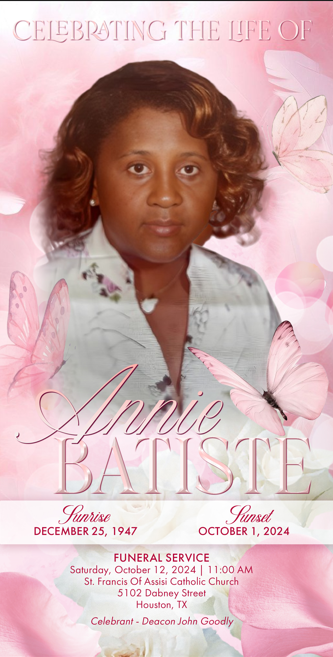 Annie Batiste 1947 – 2024