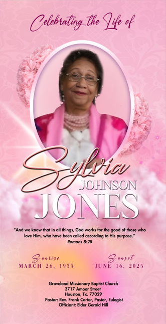 Sylvia Johnson Jones 1935-2025
