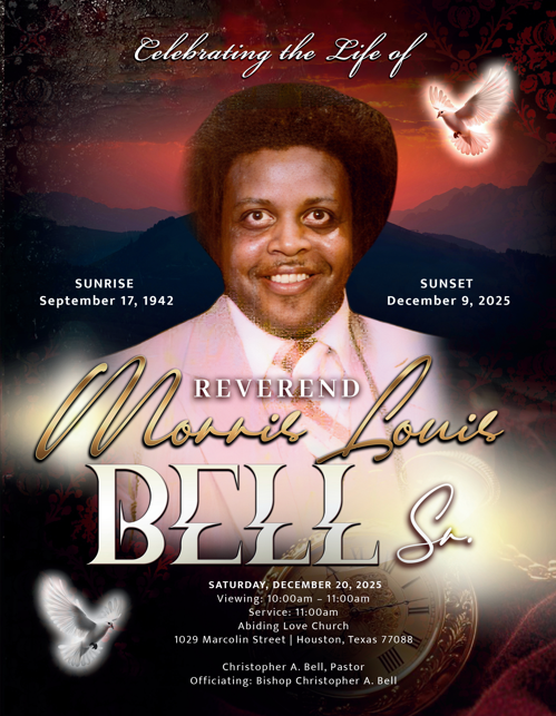 Morris Louis Bell Sr. 1942-2025