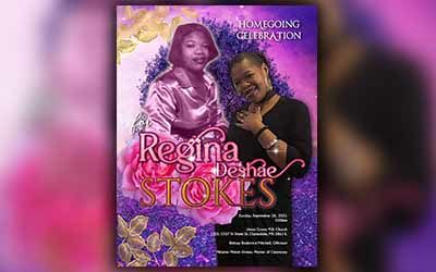 Regina Deshae Stokes 1981-2021