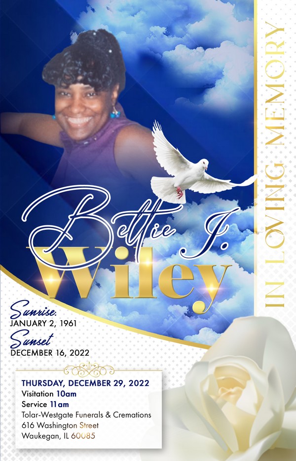 Betty Wiley 1961 – 2022