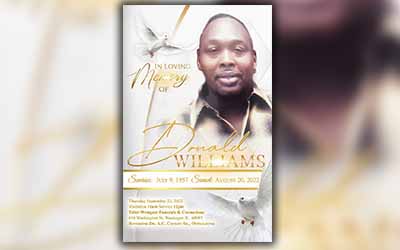 Donald Williams 1957 – 2022
