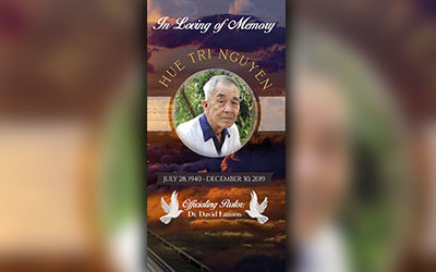 Hue Tri Nguyen 1940-2019