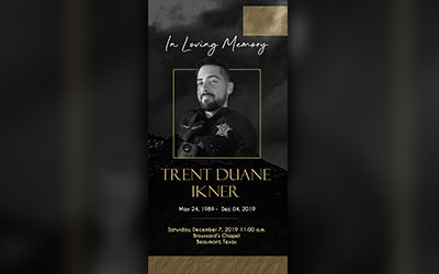 Trent Duane Ikner 1989-2019
