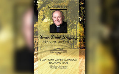 James Jarlat Dempsay 1926-2019