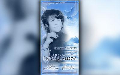 Leona Gallow 1932-2021