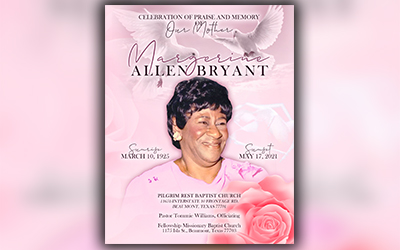 Margerine Allen Bryant 1925-2021